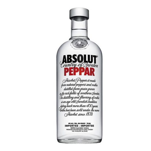 Booze bazaar (49) Absolut Vodka Peppar 1 Litre - Image 1