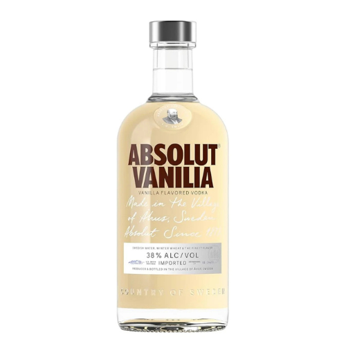 Booze bazaar (50) Absolut Vodka Vanilla 1 Litre - Image 1